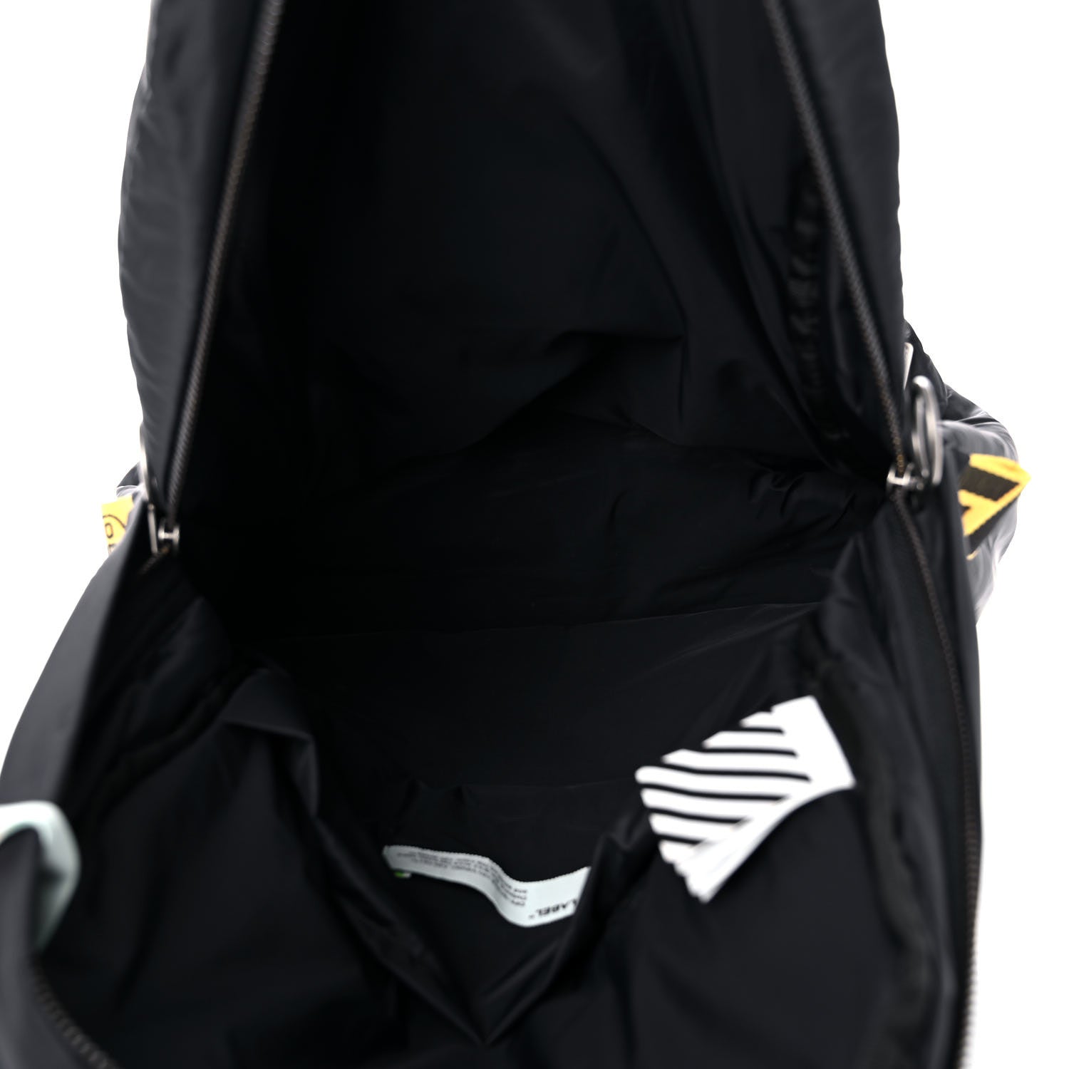 Off-White Nylon Industrial Puffy Backpack Black 5 of 14