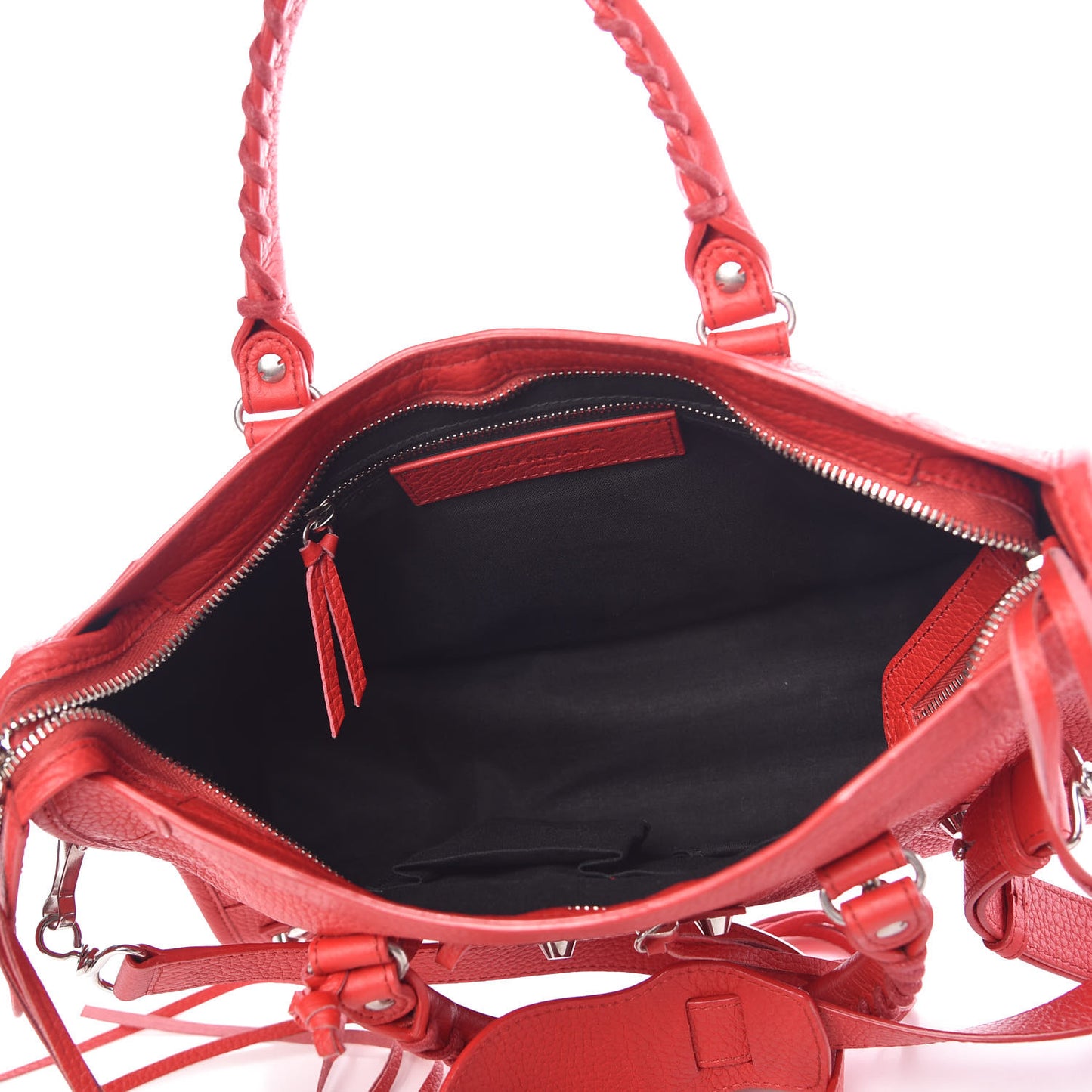 Vibrato Calfskin Classic Silver Hardware S City Rouge Cerise