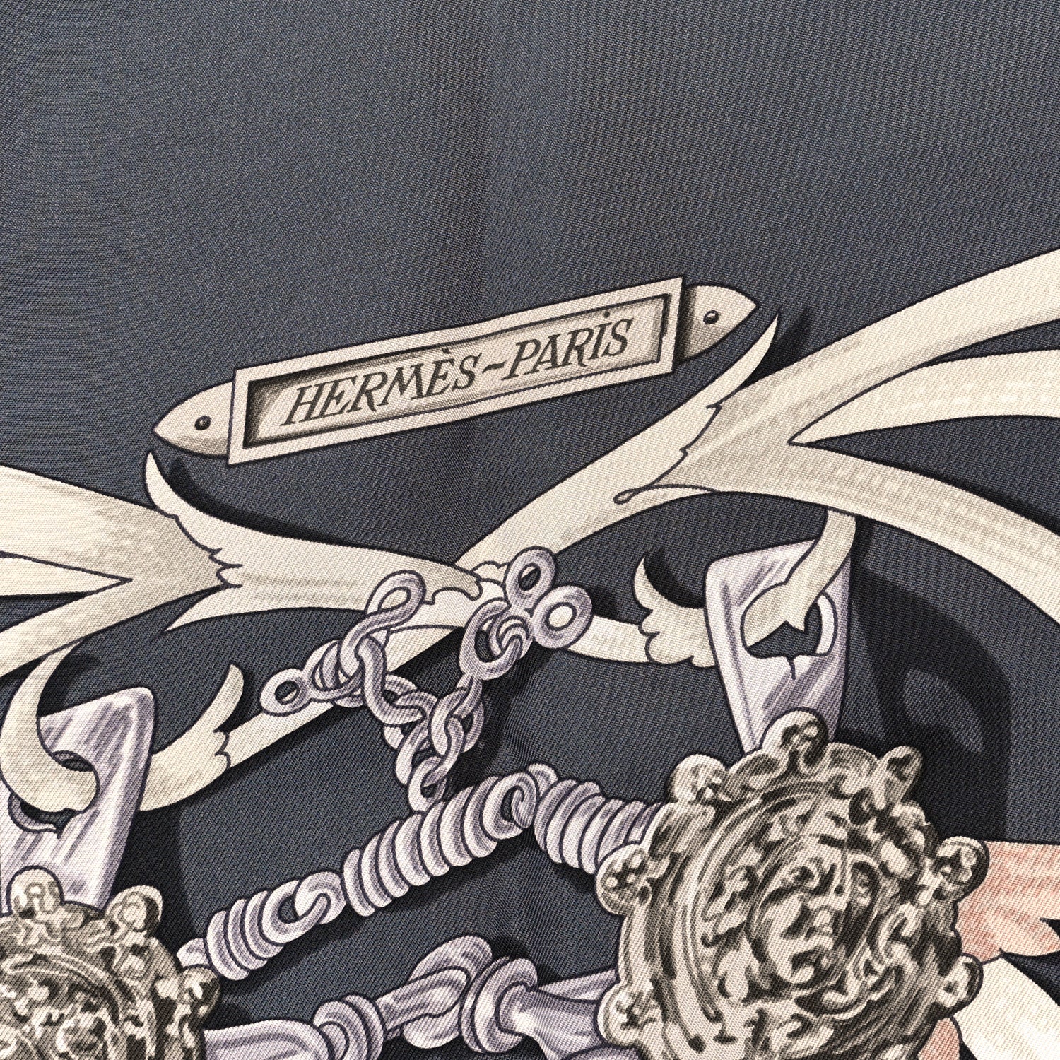 Hermes Silk Le Mors A La Conetable Scarf 90 2 of 4
