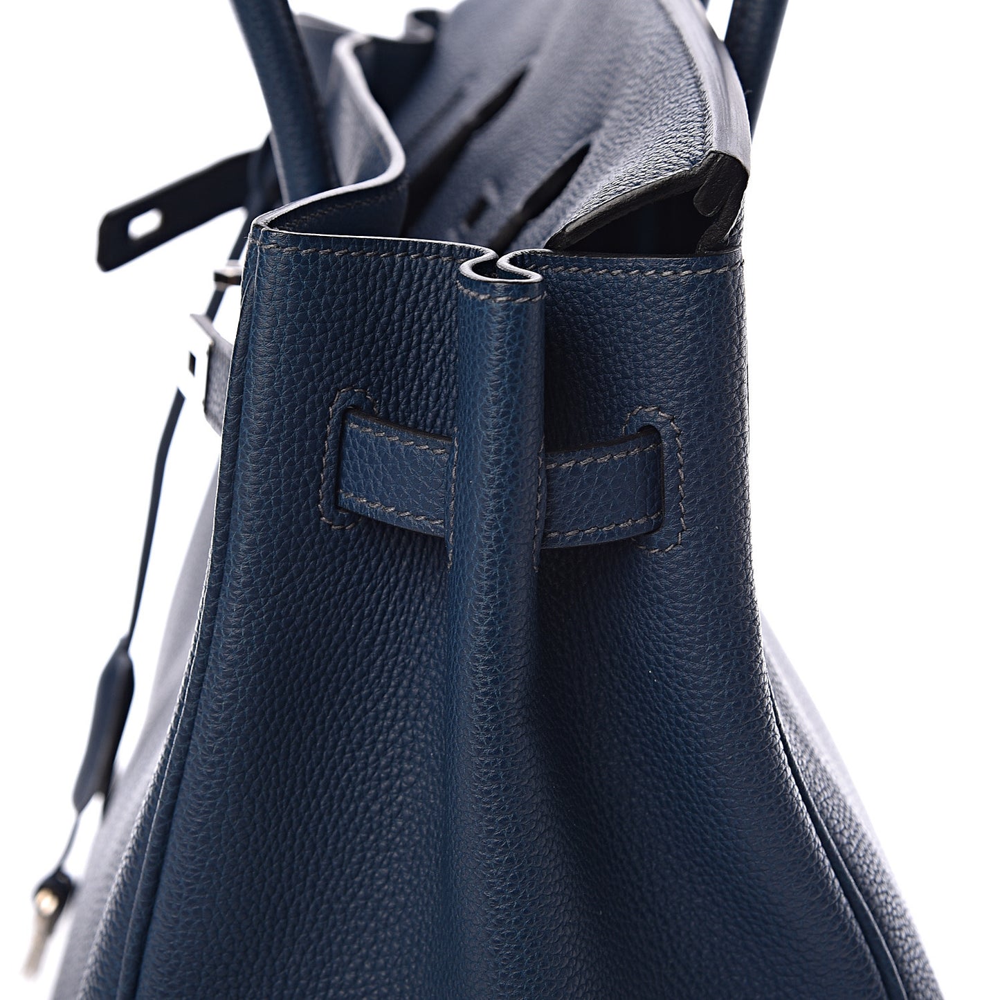 Togo Birkin 35 Bleu De Prusse