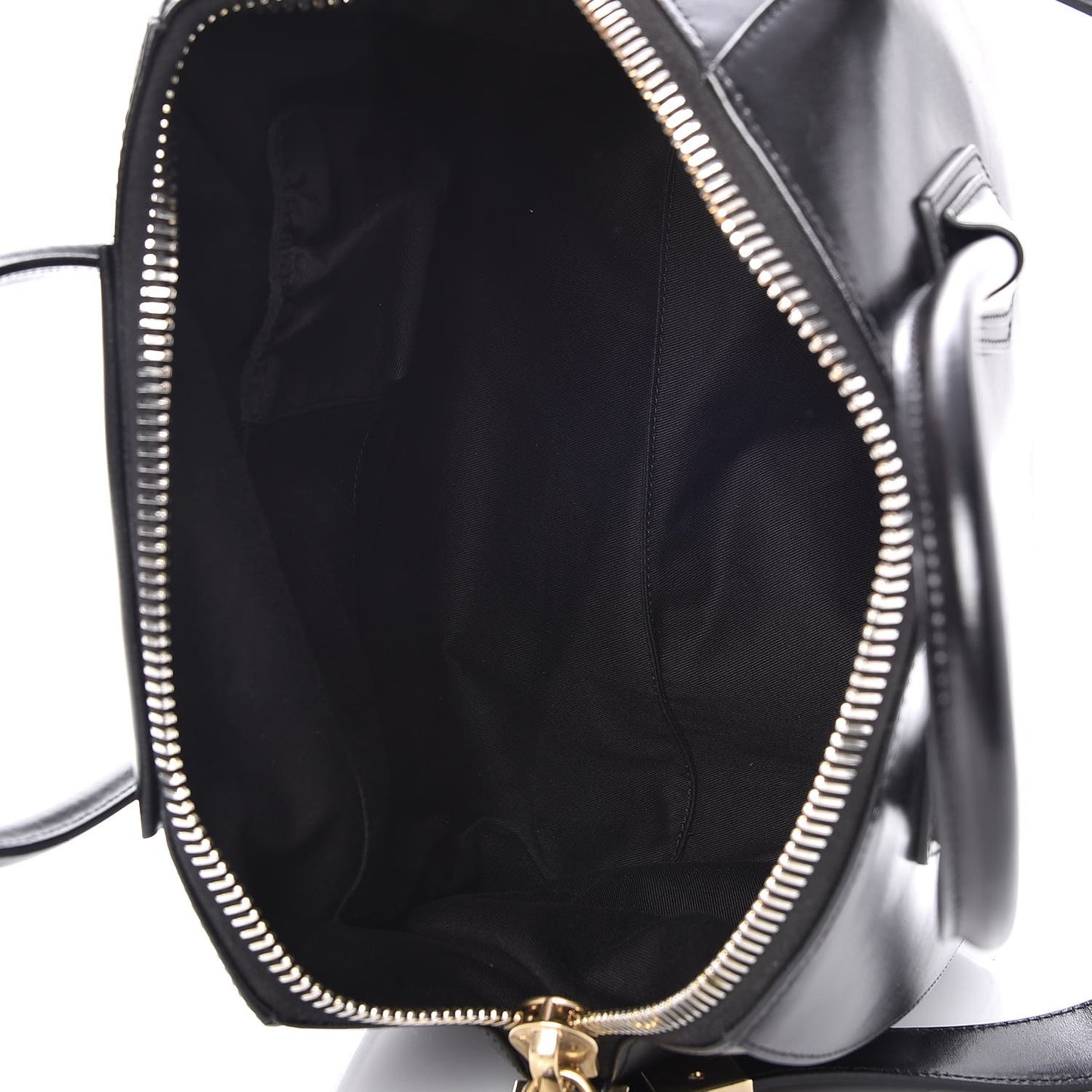 Shiny Lord Calfskin Medium Antigona Black