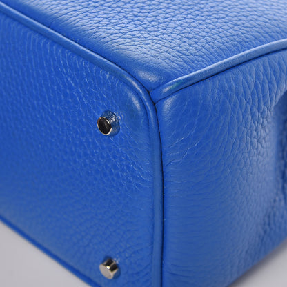 Christian Dior Bullcalf Mini Diorissimo Tote Bleu Nosy Rose Tendre 11 of 12
