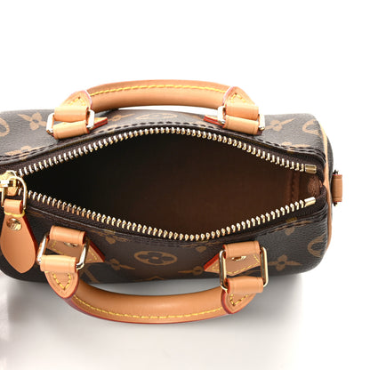 Louis Vuitton Monogram Nano Speedy Bandouliere 5 of 11