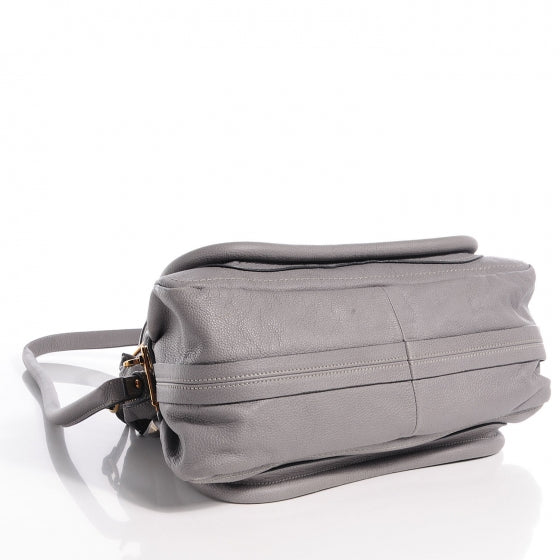 Calfskin Medium Paraty Cashmere Grey