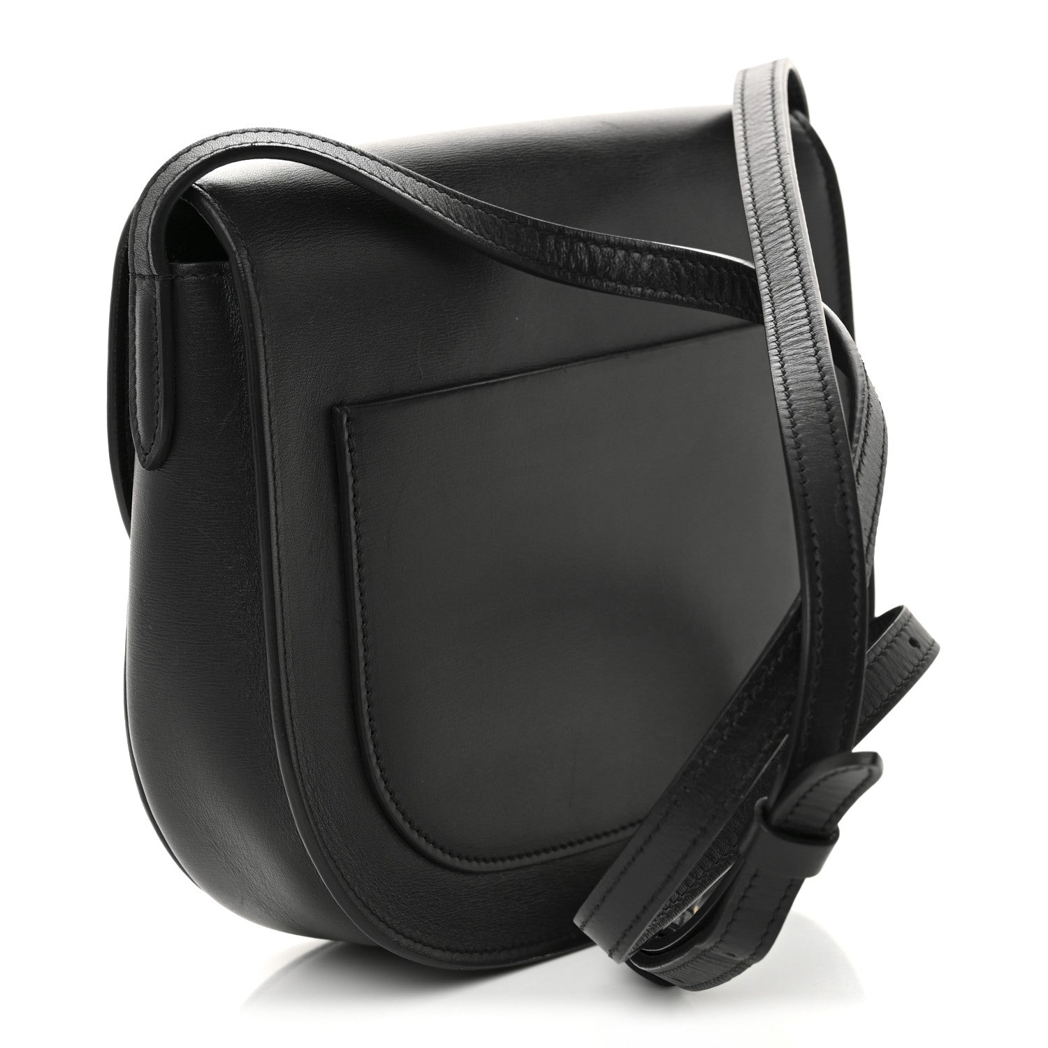 Celine Palmelato Calfskin Small Trotteur Black 3 of 11