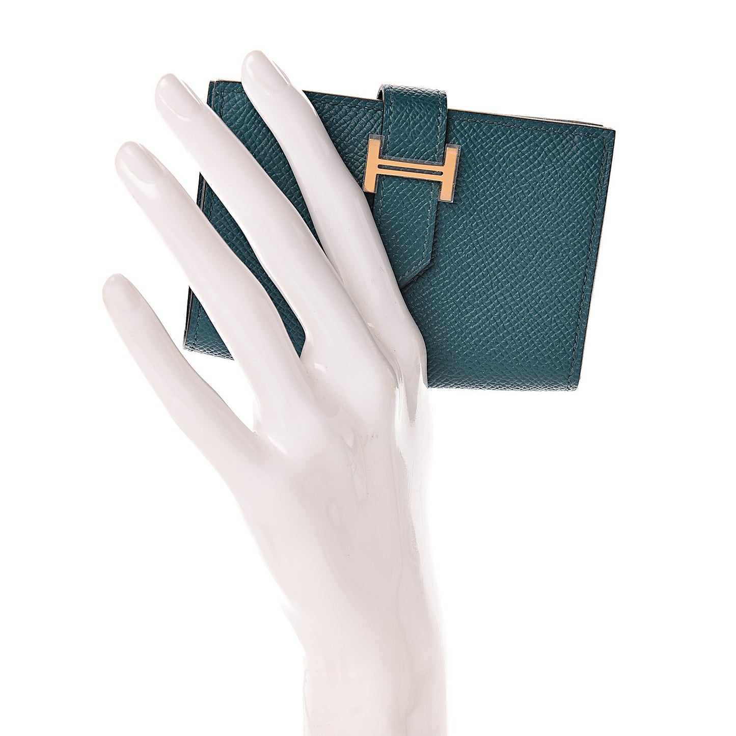 Epsom Bearn Card Holder Wallet Vert Bosphore