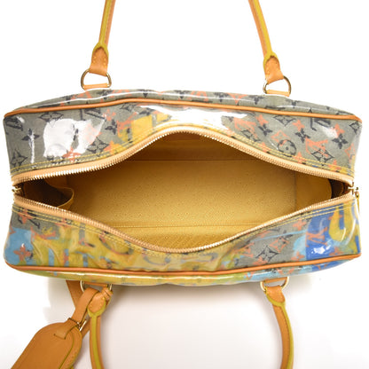 Louis Vuitton Monogram Pulp Defile Weekender PM Yellow 5 of 12