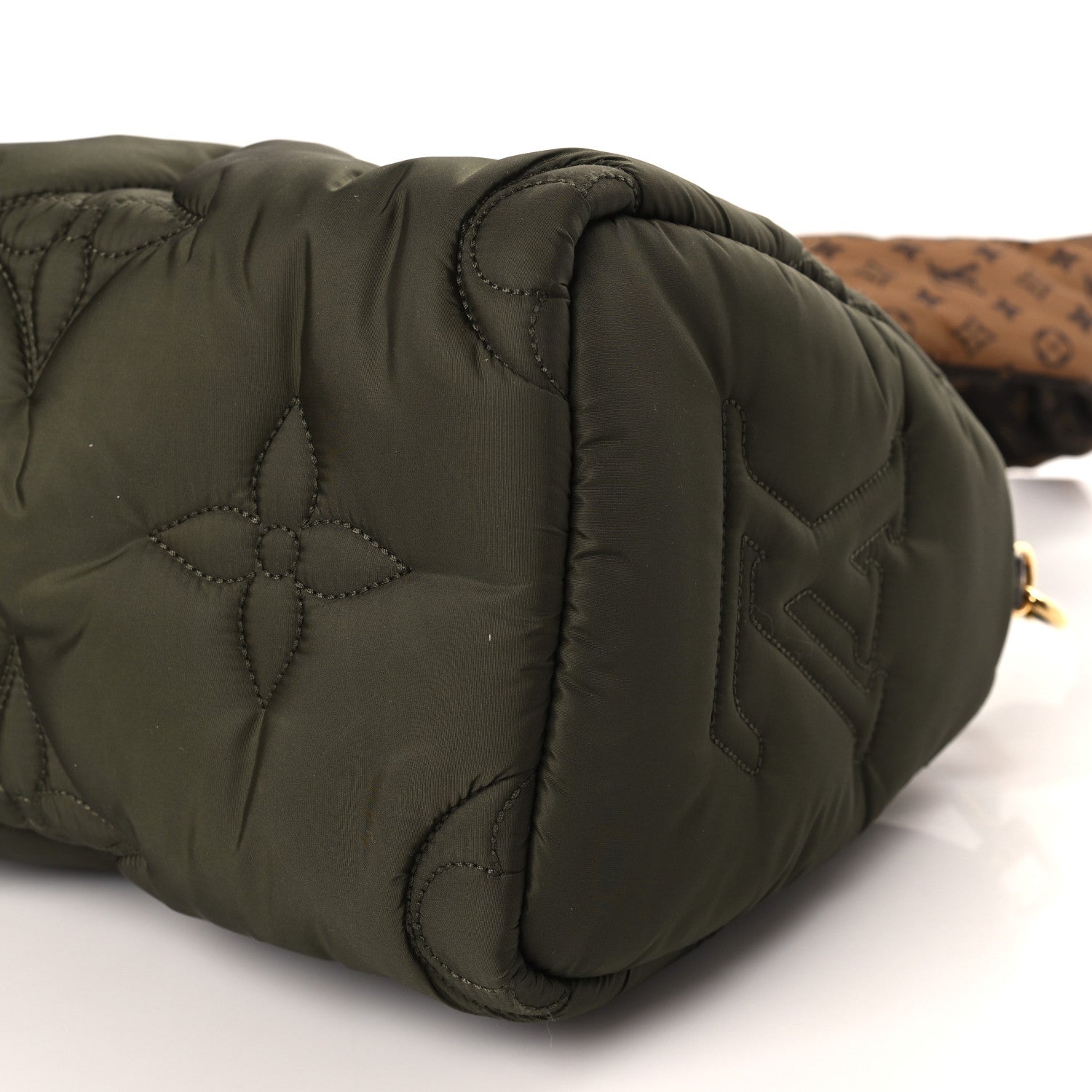 Louis Vuitton Econyl Mini Monogram Pillow Speedy Bandouliere 25 Khaki 8 of 8