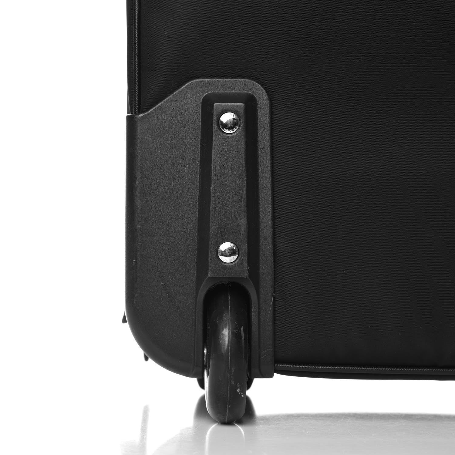 Prada Tessuto Nylon Saffiano Trolley Luggage Black 11 of 21