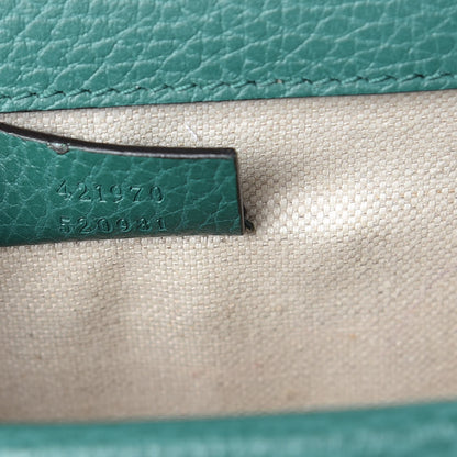 Gucci Calfskin Mini Dionysus Shoulder Bag Emerald 8 of 11