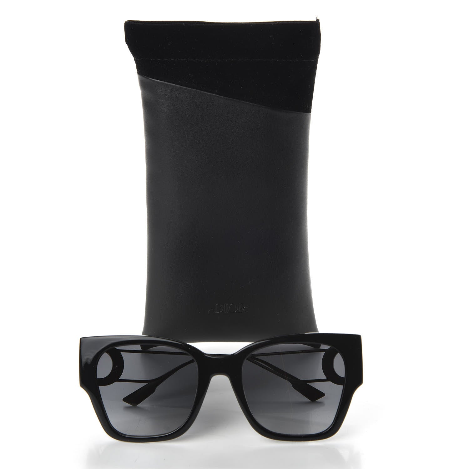 Christian Dior Rectangular 30 Montaigne 1 Sunglasses Black 7 of 7