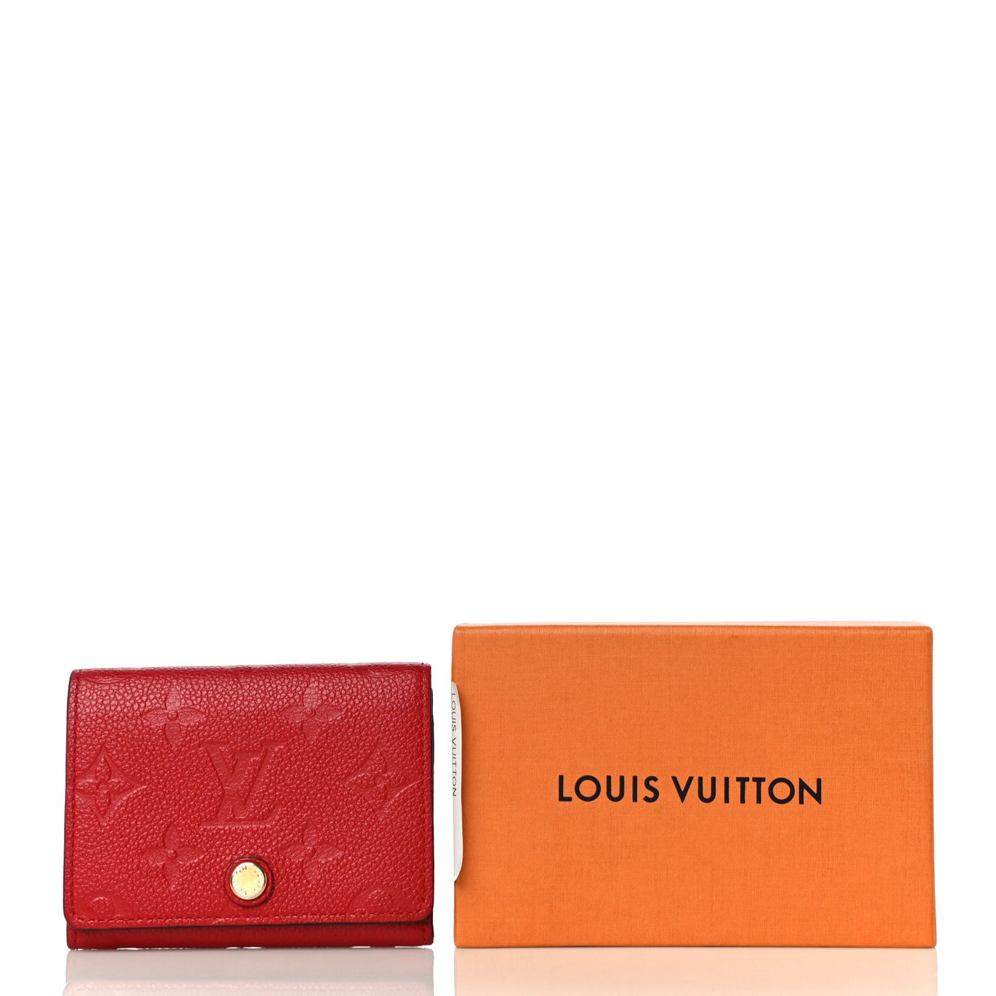 Empreinte Business Card Holder Cherry