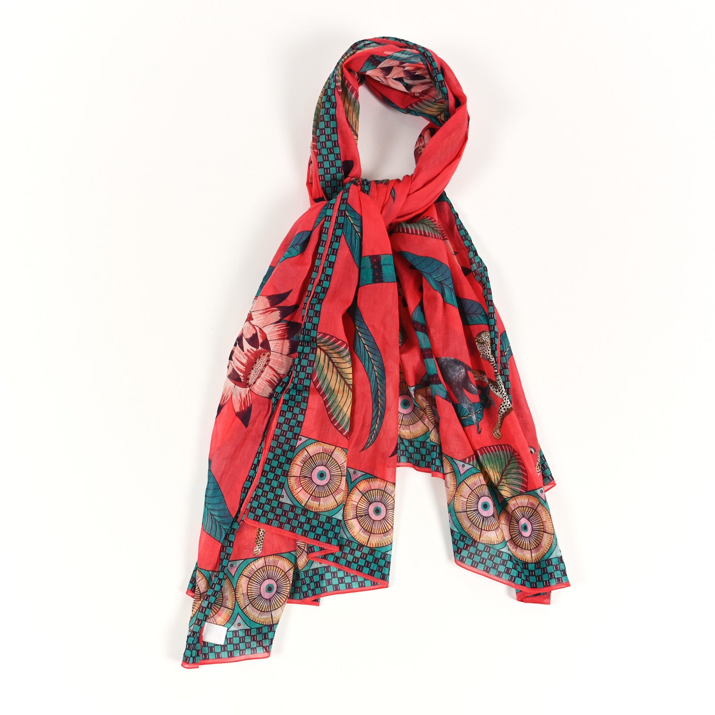 Cotton Printed Savana Dance Beach Pareo Sorbet