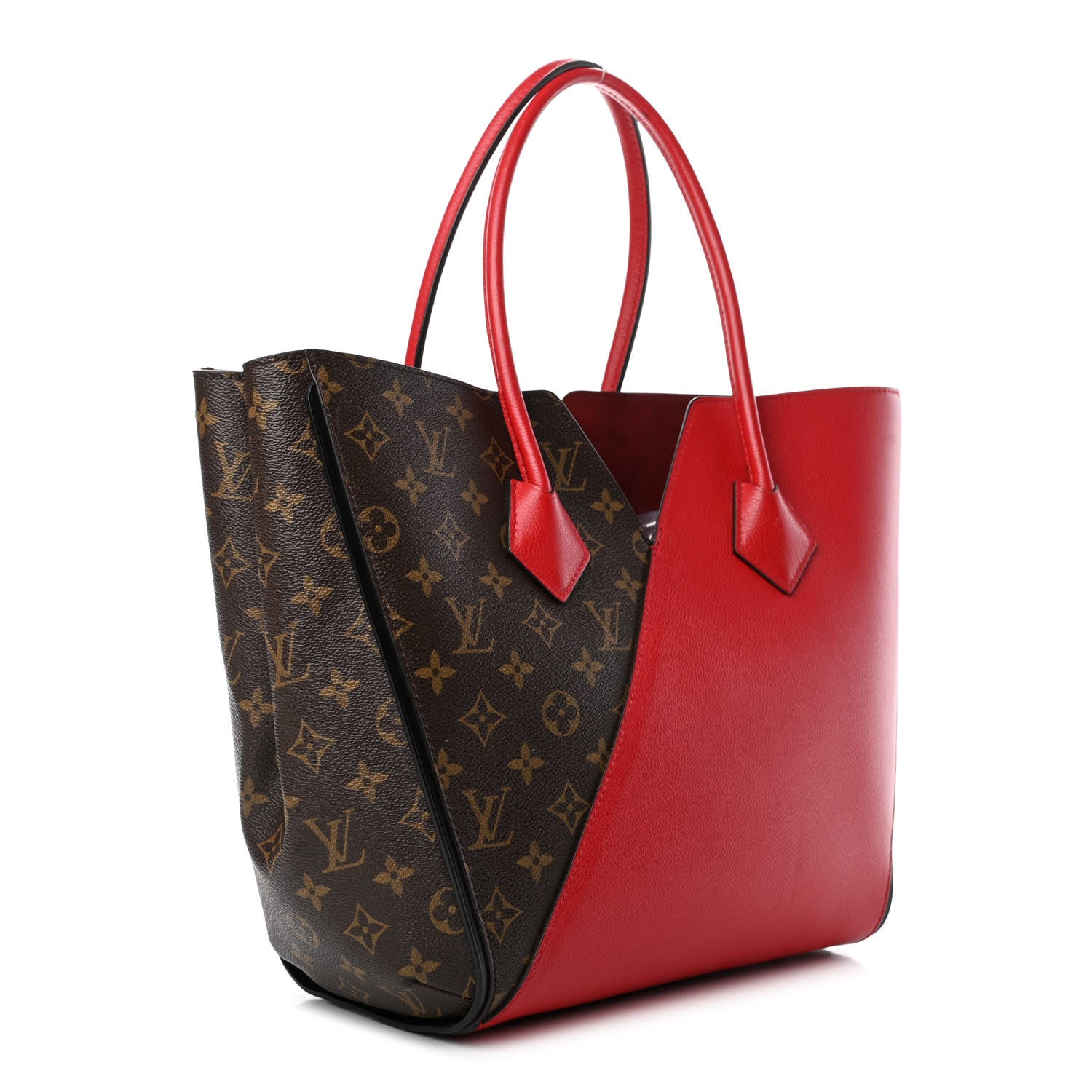 Louis Vuitton Calfskin Monogram Kimono Tote Cherry 2 of 4