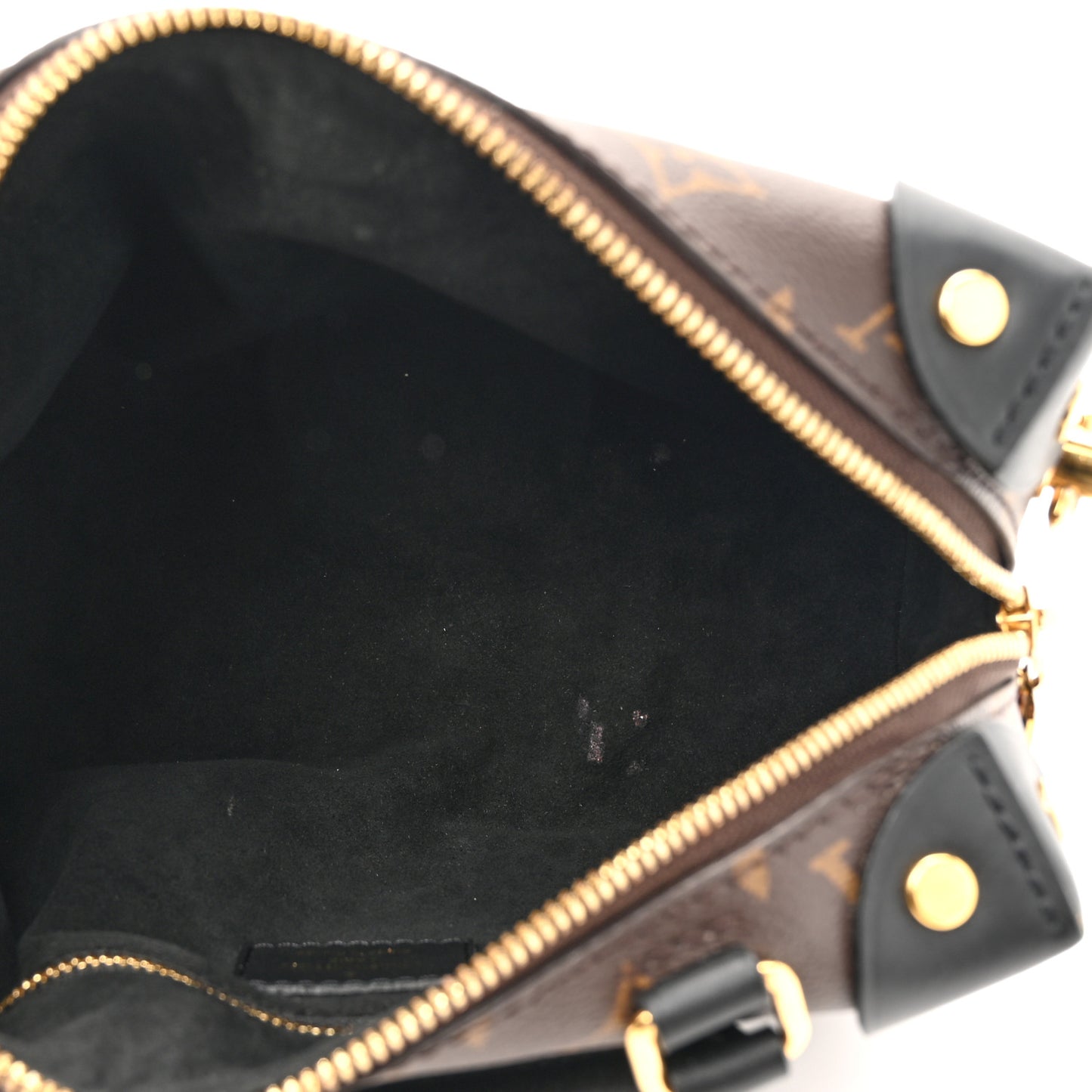 Monogram Petite Malle Souple Black