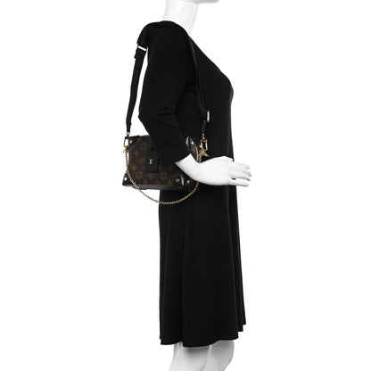 Louis Vuitton Monogram Petite Malle Souple Black 2 of 9