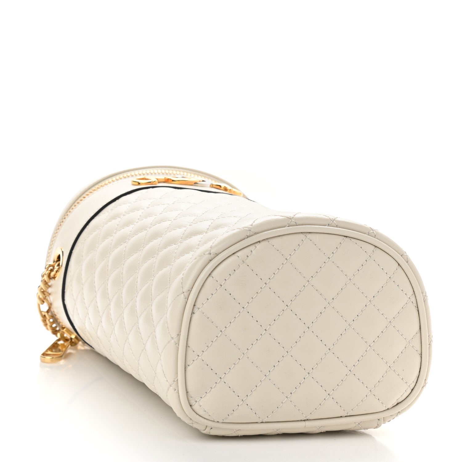 Gucci Calfskin Trapuntata Zumi Belt Bag Off White 4 of 9
