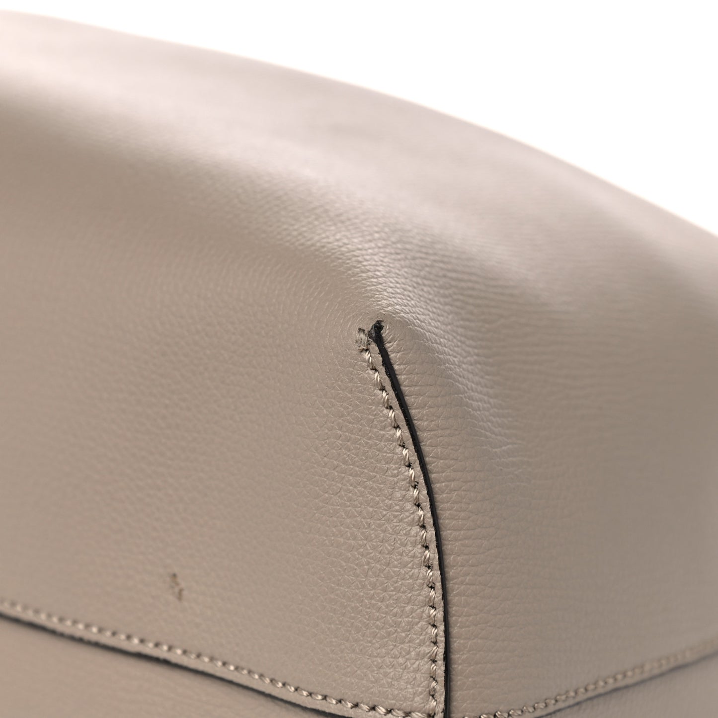 Vitello Vienna Enamel F is Fendi Shopping Tote Tortora Taupe