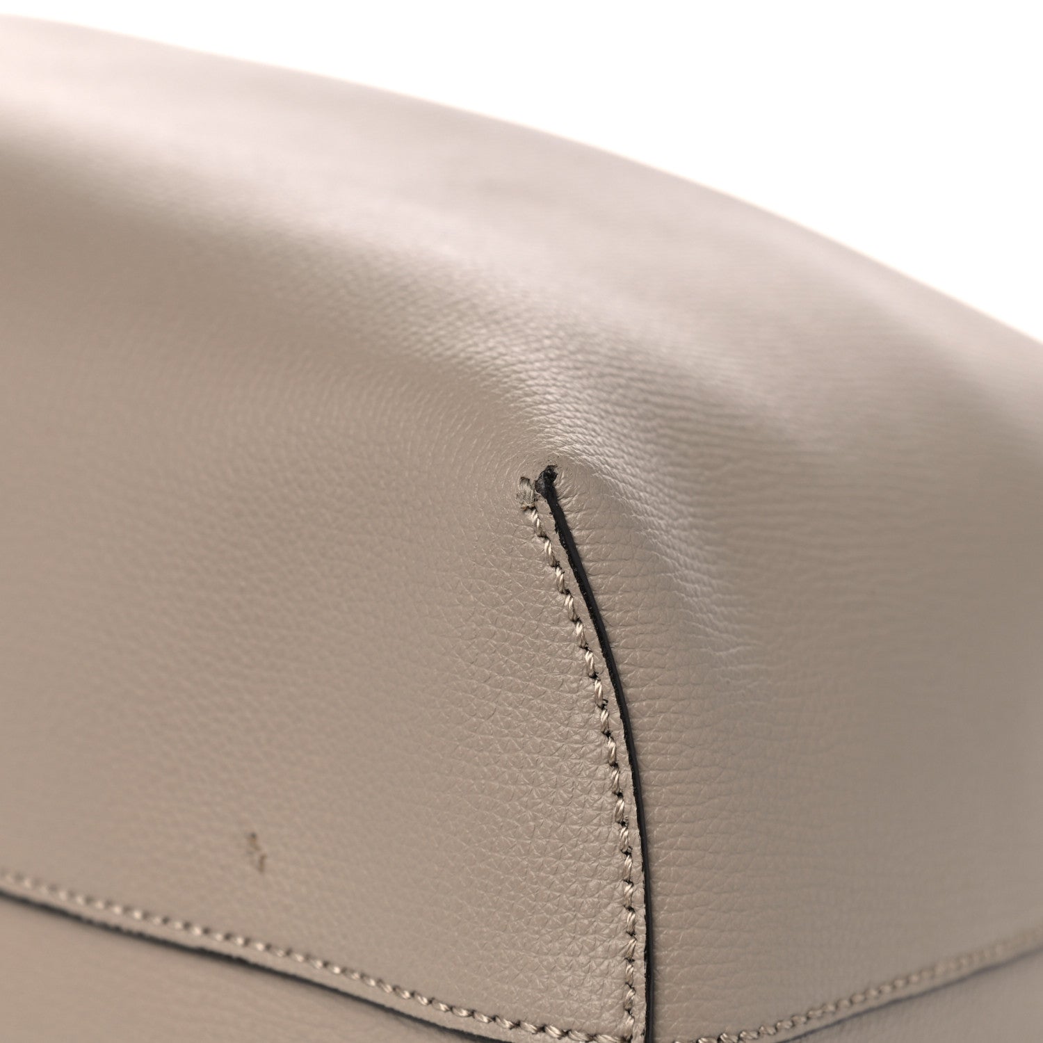 Fendi Vitello Vienna Enamel F is Fendi Shopping Tote Tortora Taupe 8 of 14