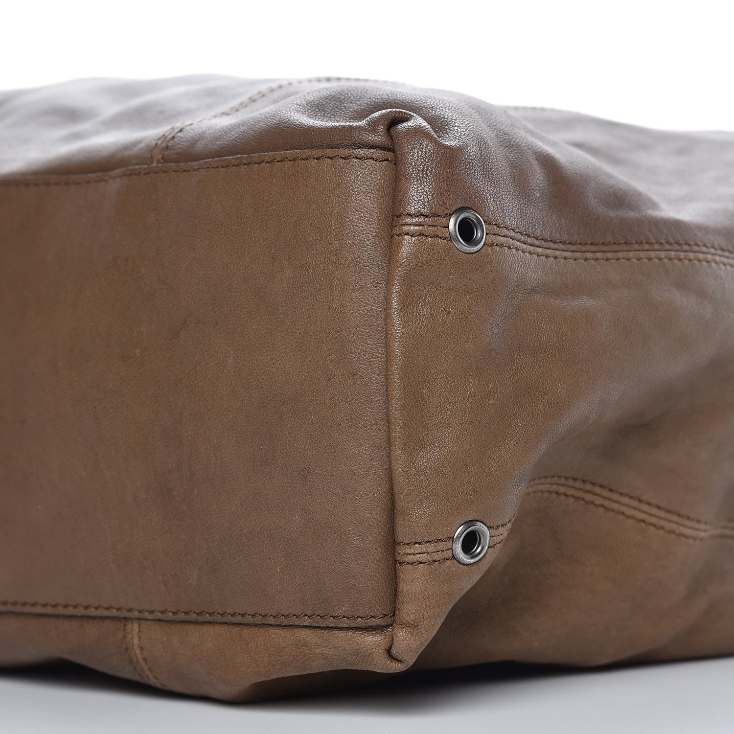 Burberry Calfskin Shoulder Tote Bag Brown 13 of 13