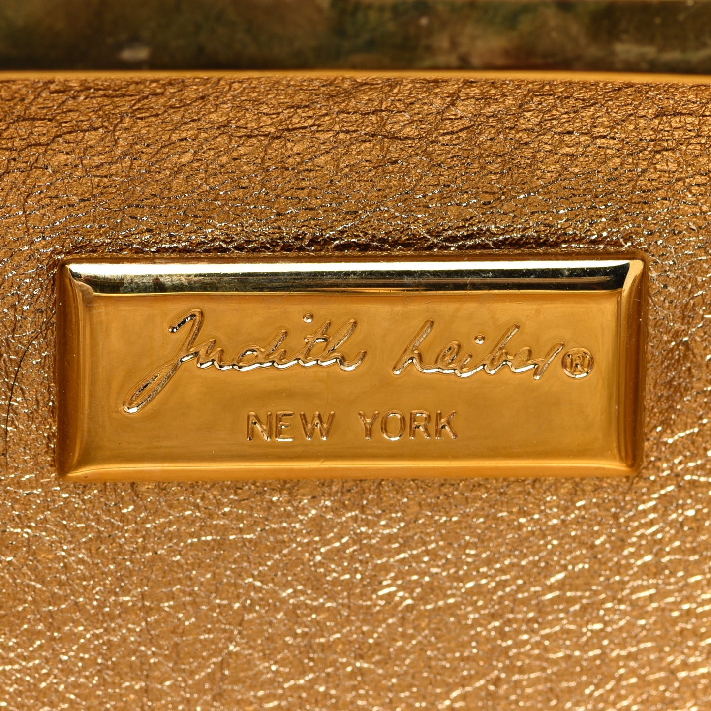 Swarovski Crystal Minaudiere Clutch Purple Gold