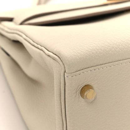 Hermes Togo Kelly Retourne 32 Craie 9 of 15