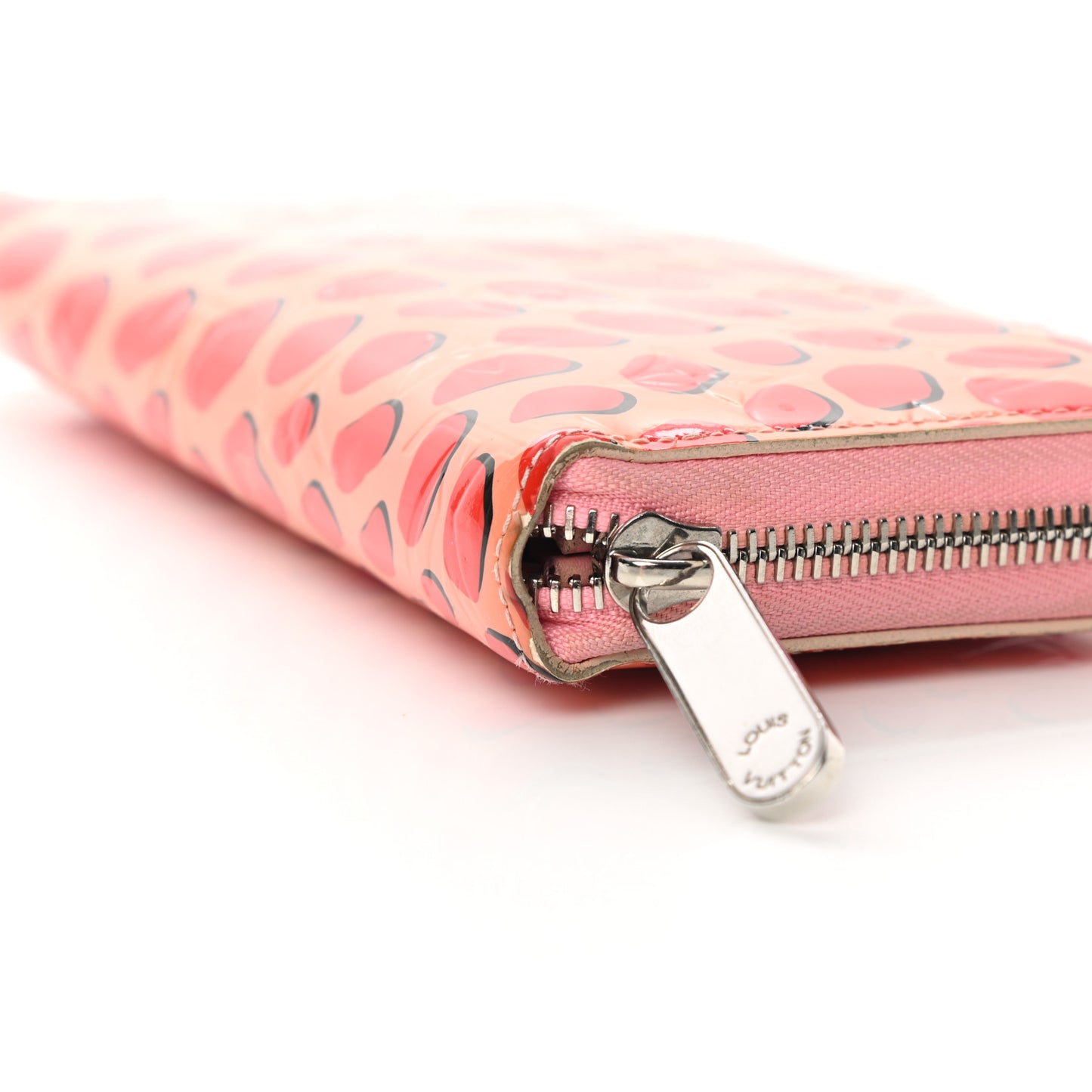 Vernis Jungle Dots Zippy Wallet Sugar Pink Poppy