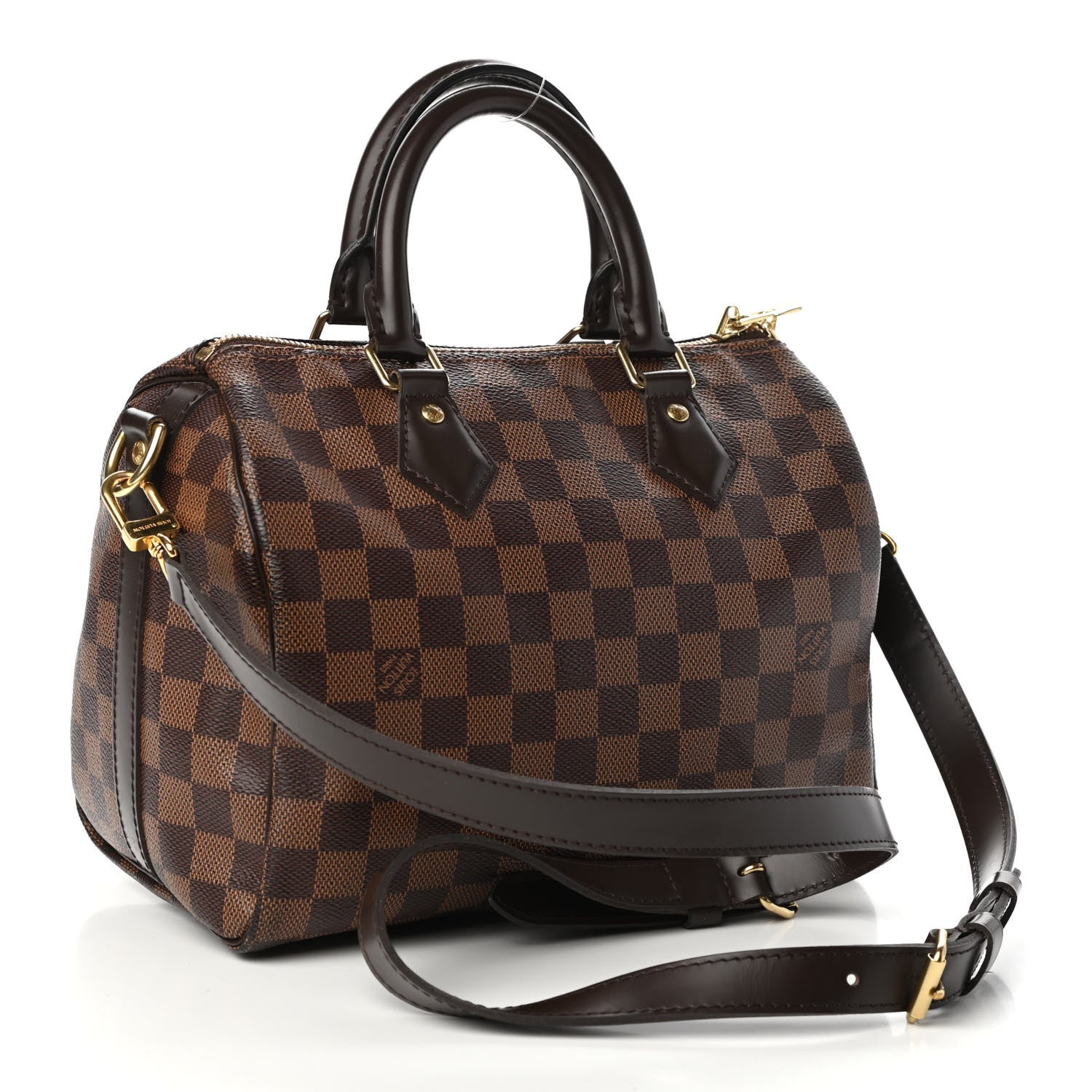 Louis Vuitton Damier Ebene Speedy Bandouliere 25 3 of 10