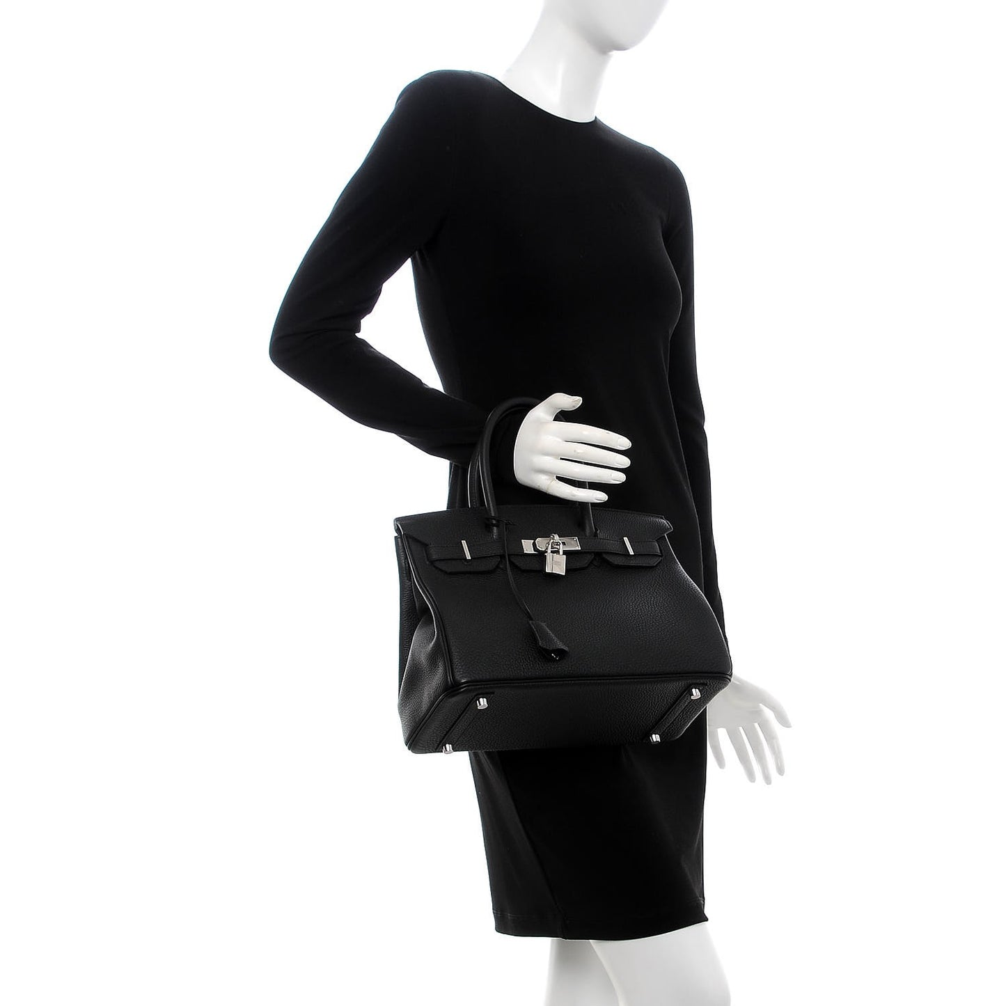Togo Birkin 30 Black