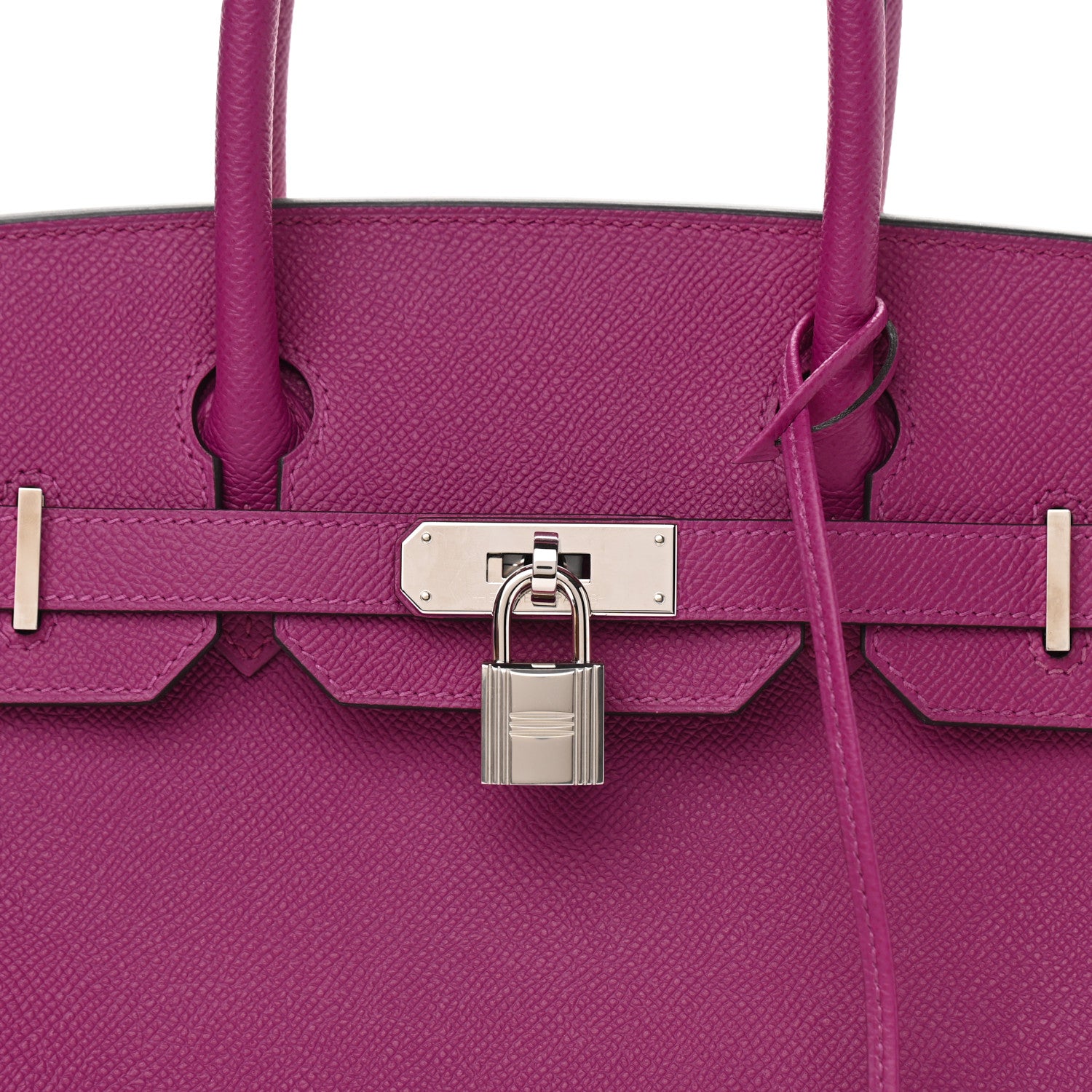 Hermes Epsom Birkin 30 Rose Pourpre 10 of 11