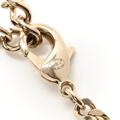 Chanel Crystal CC Chain Links Belt Gold Silver 3 of 4