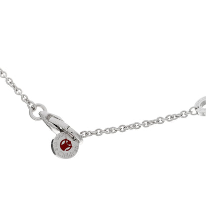 Bulgari Sterling Silver Ceramic Save The Children Pendant Necklace 4 of 4