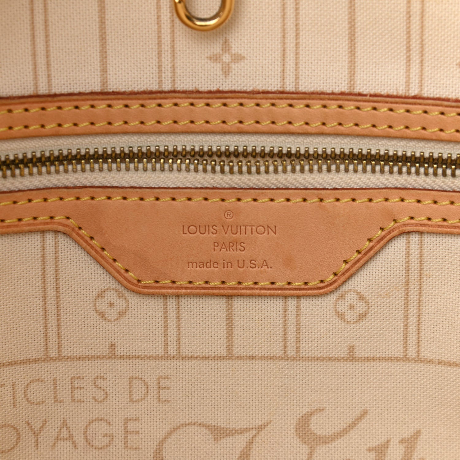 Louis Vuitton Damier Azur Neverfull MM 6 of 15