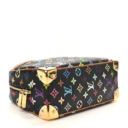 Louis Vuitton Monogram Multicolor Trouville Black 4 of 9