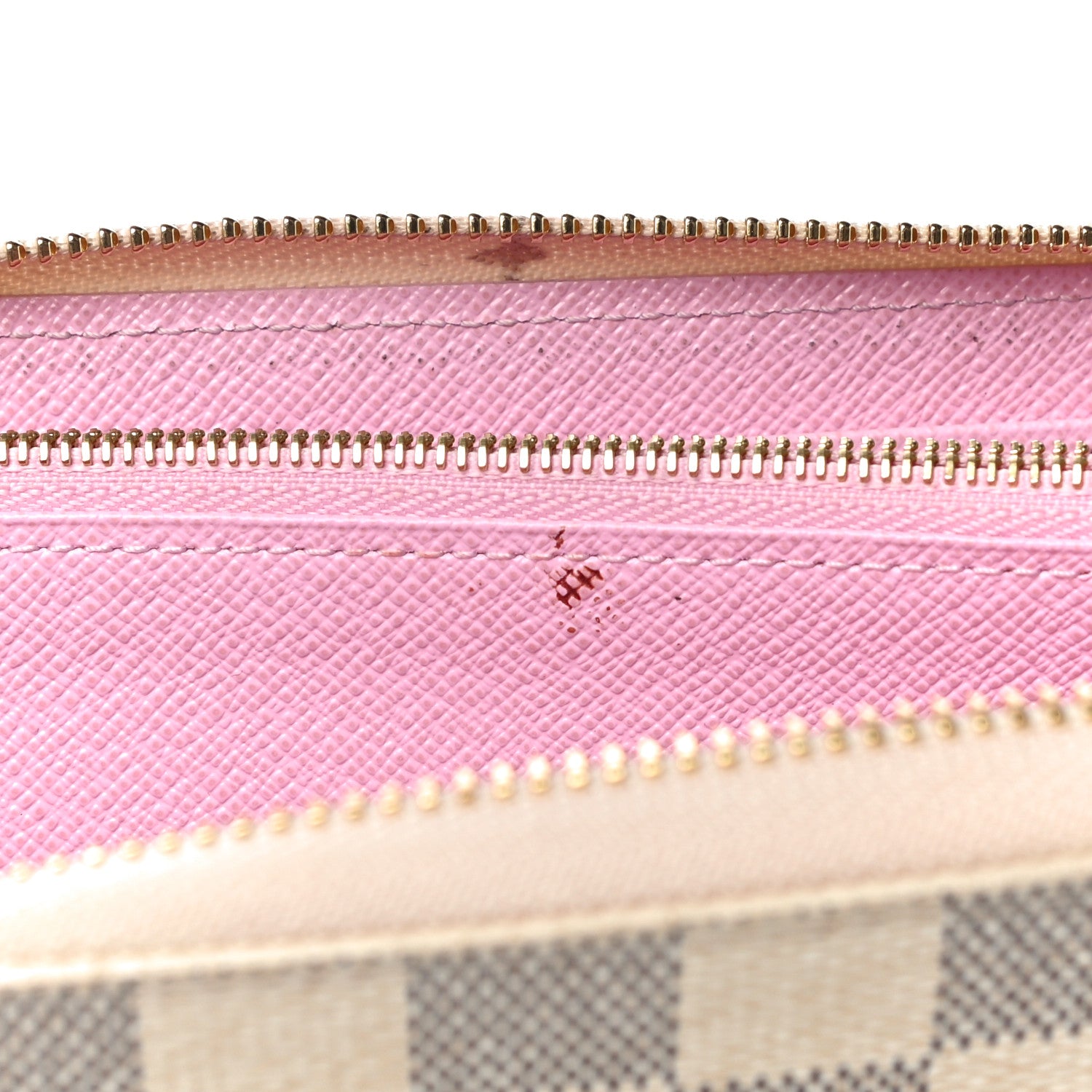 Louis Vuitton Damier Azur 2016 Christmas Animation Zippy Wallet Rose Ballerine 11 of 13