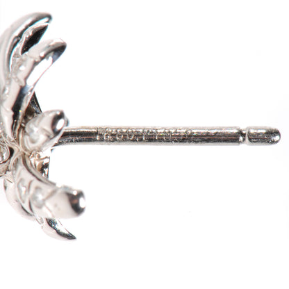 Tiffany Platinum Diamond Fireworks Earrings 4 of 5