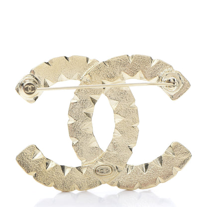 Chanel Crystal Over The Rainbow CC Brooch Gold Multicolor 3 of 5