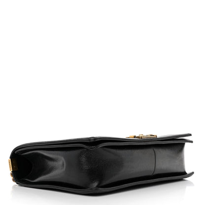 Chanel Glazed Calfskin Quilted Large Boy Flap Black 4 of 13