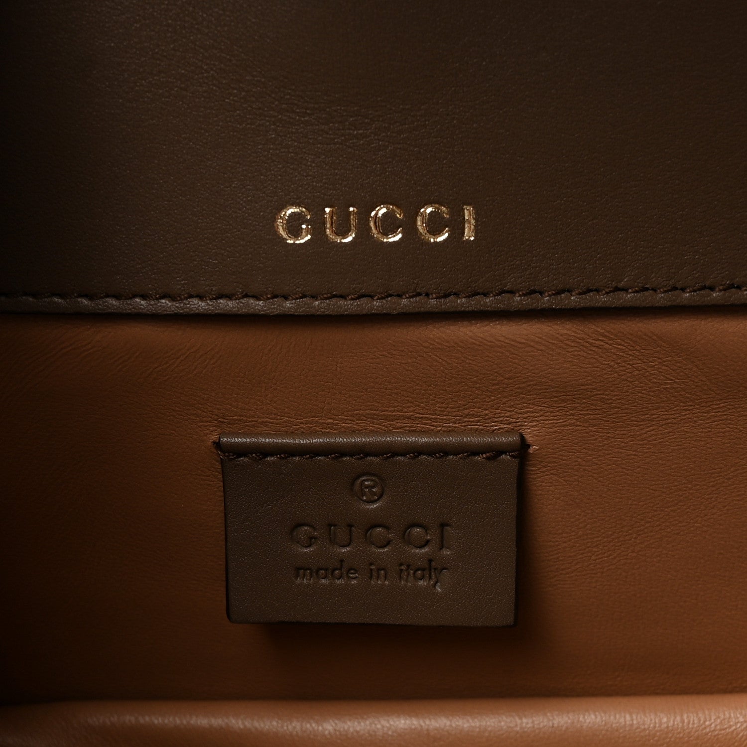 Gucci Lizard Mini Sylvie 1969 Messenger Bag Taupe 6 of 10