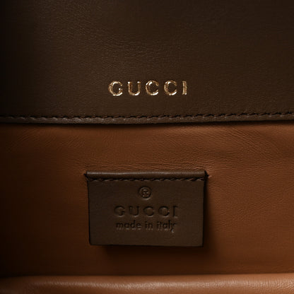 Gucci Lizard Mini Sylvie 1969 Messenger Bag Taupe 6 of 10