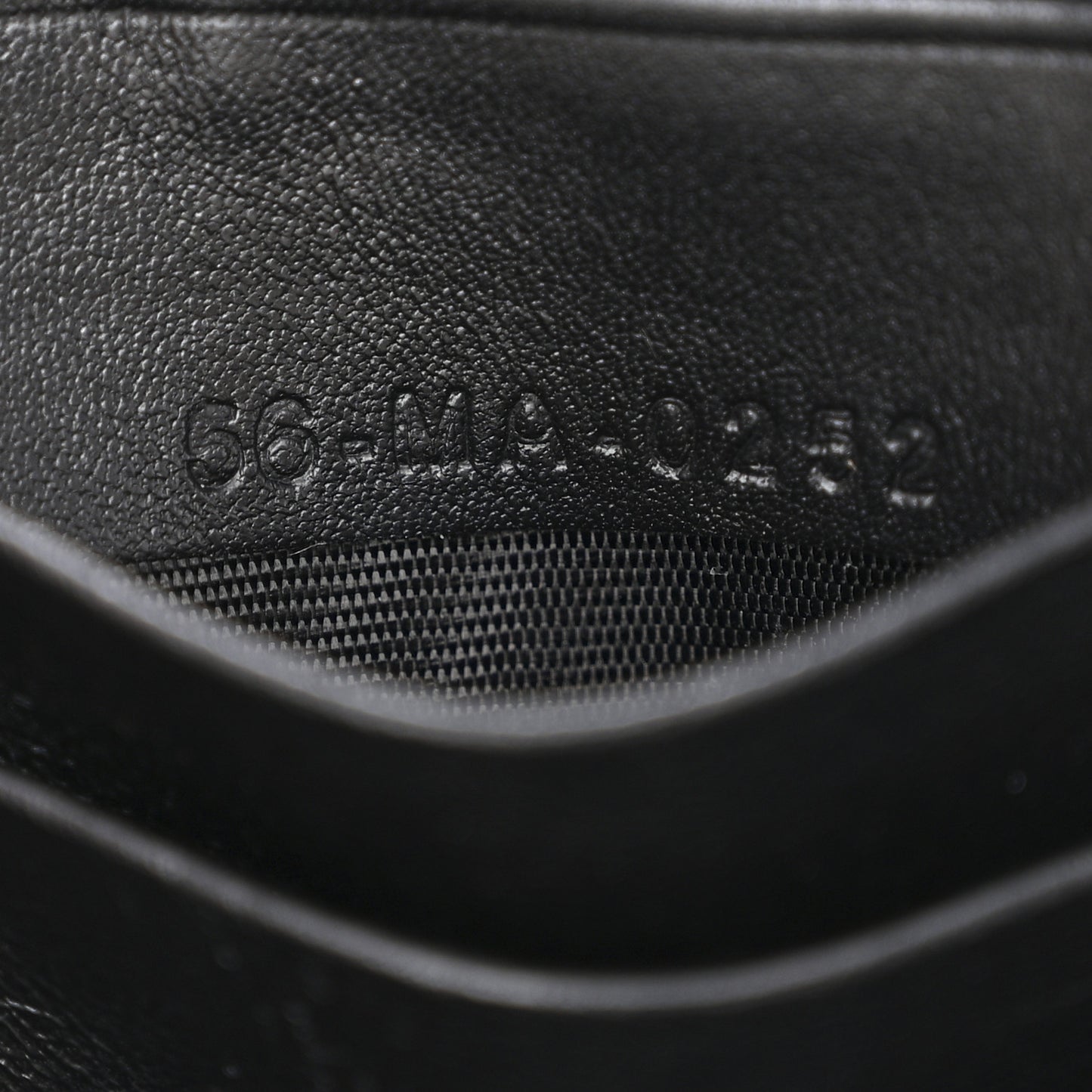 Patent Cannage Lady Dior Phone Holder Black