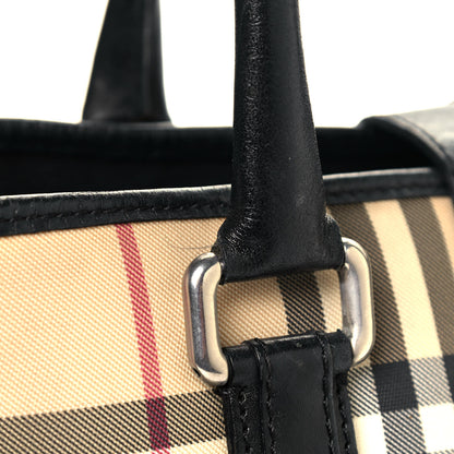 Burberry House Check Buckle Tote Black 21 of 25