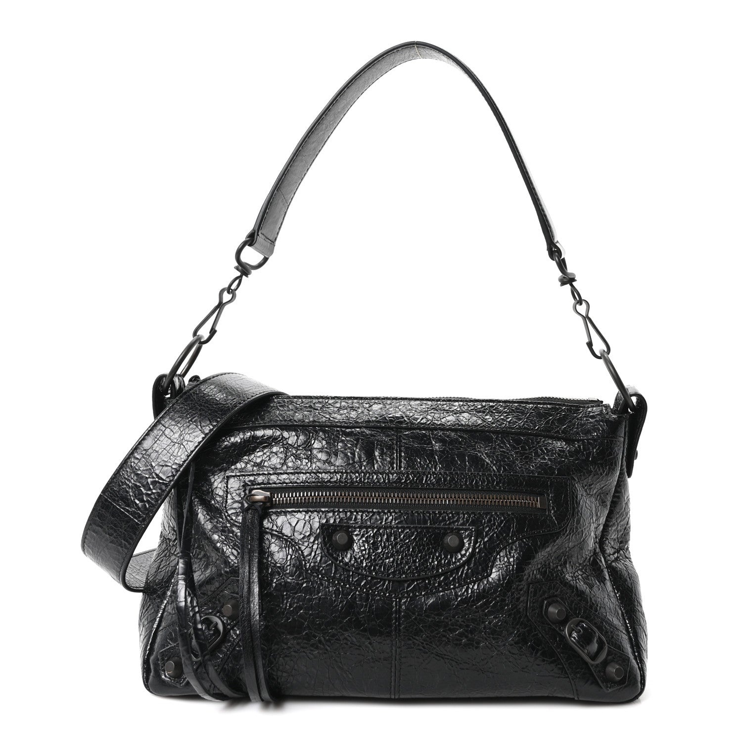 Balenciaga Agneau Arena Classic Hardware Le City Mini Black 1 of 10