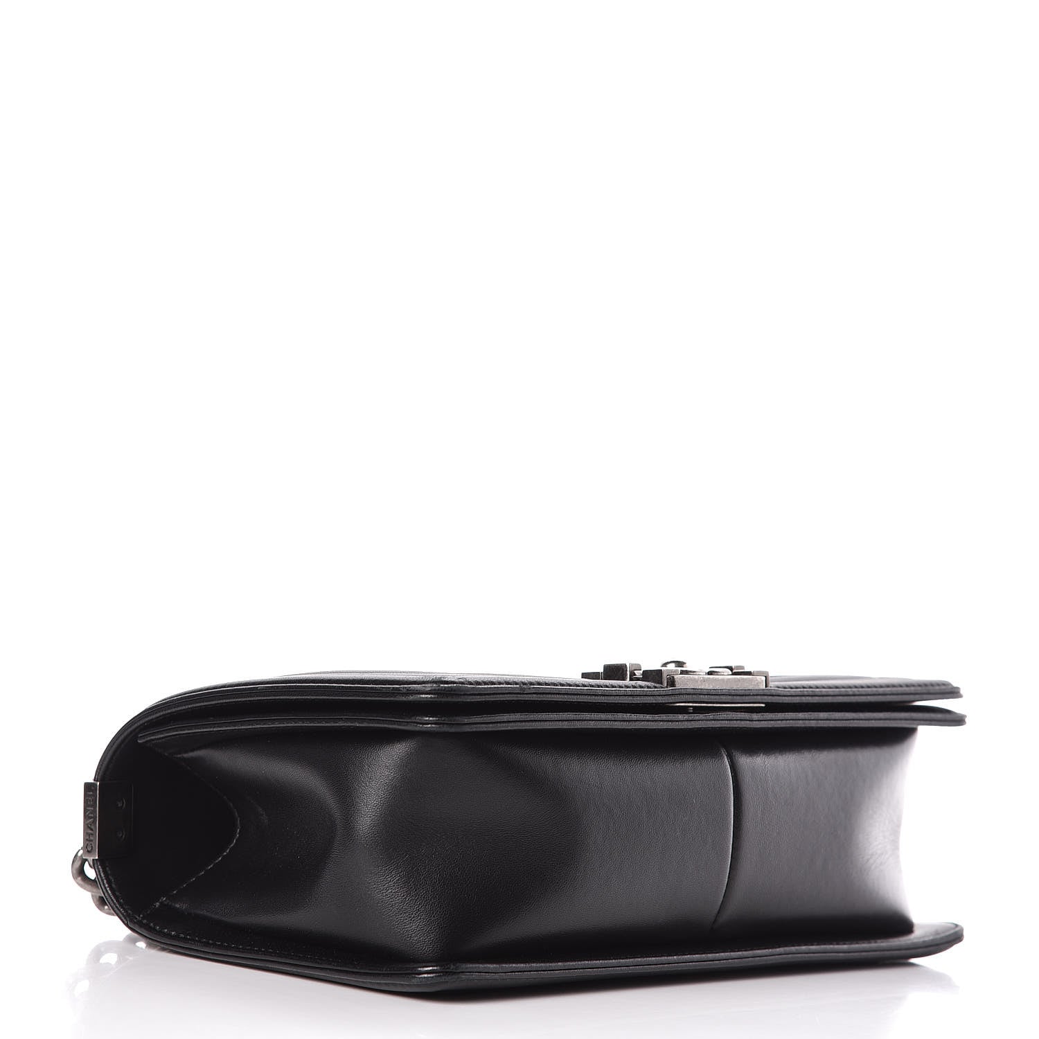Chanel Lambskin Quilted Medium Boy Flap Black 4 of 15