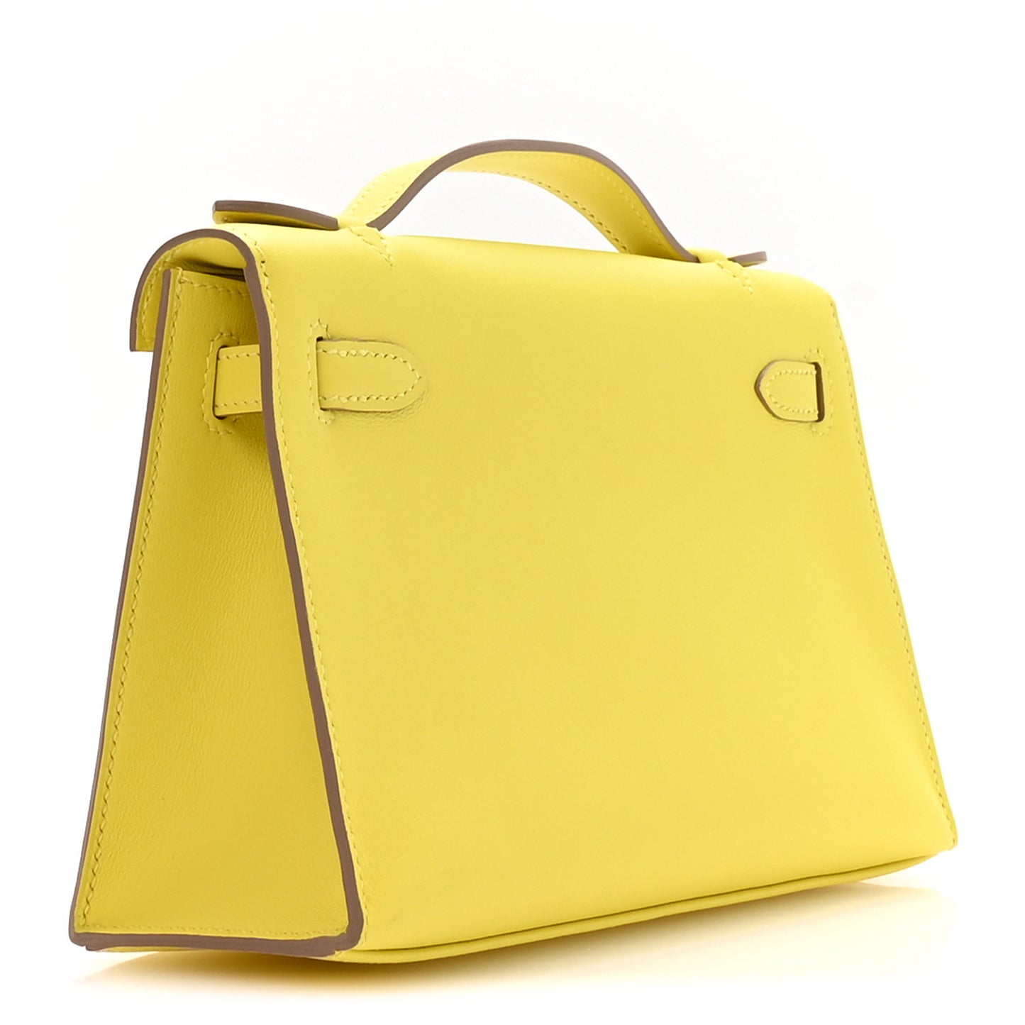 Swift Kelly Pochette Clutch Lime