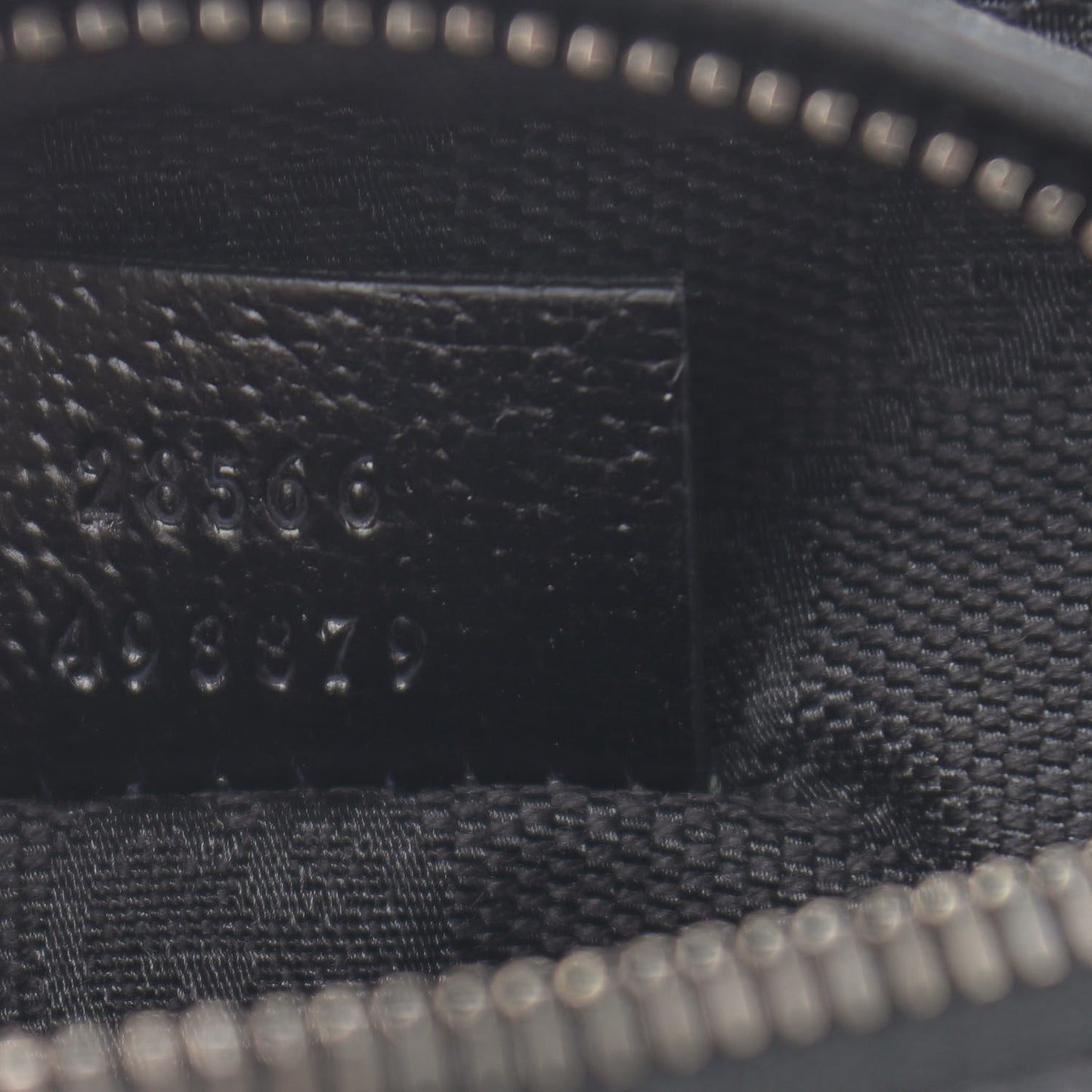 GG Monogram Web Double Pocket Belt Bag Black