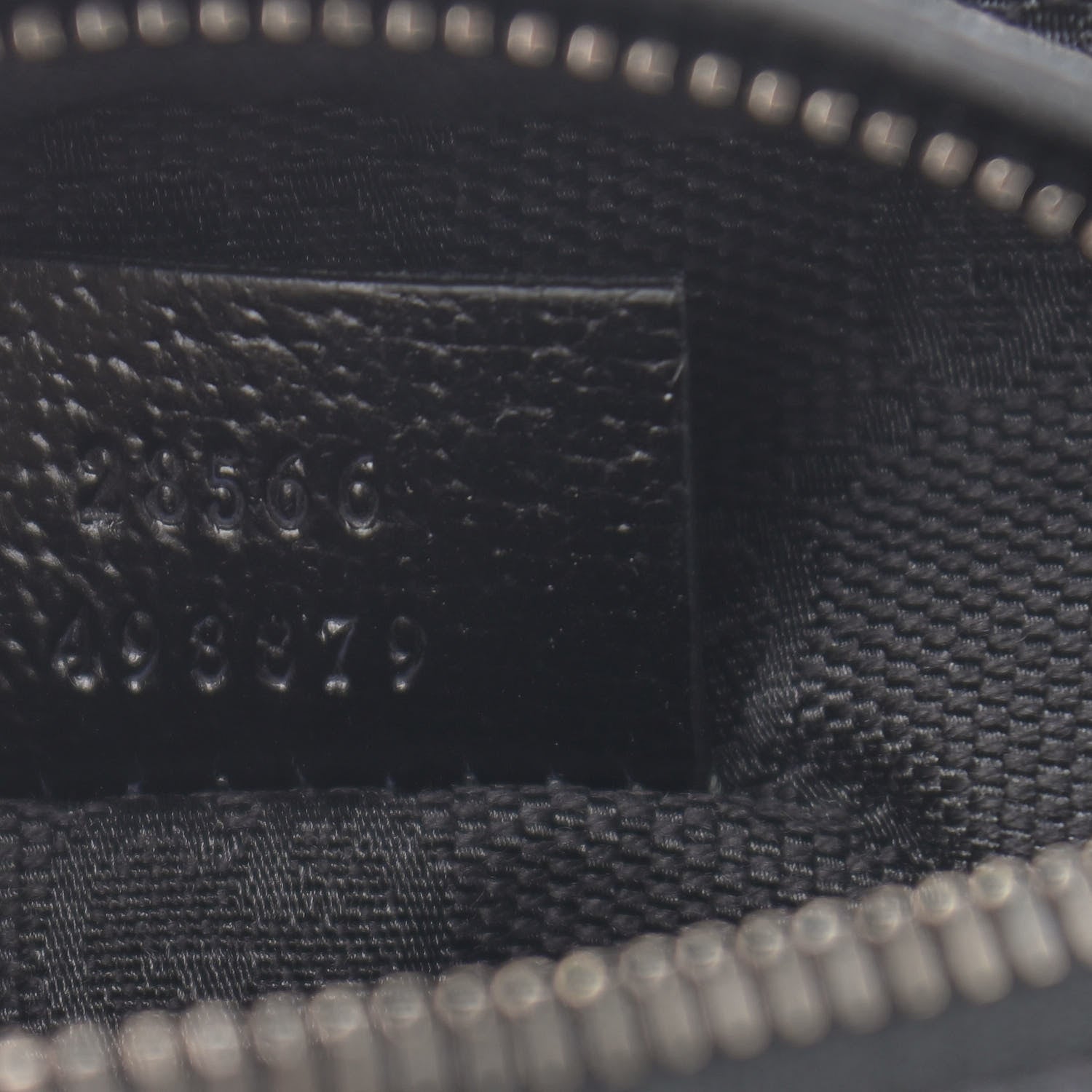 Gucci GG Monogram Web Double Pocket Belt Bag Black 6 of 12