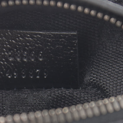 Gucci GG Monogram Web Double Pocket Belt Bag Black 6 of 12