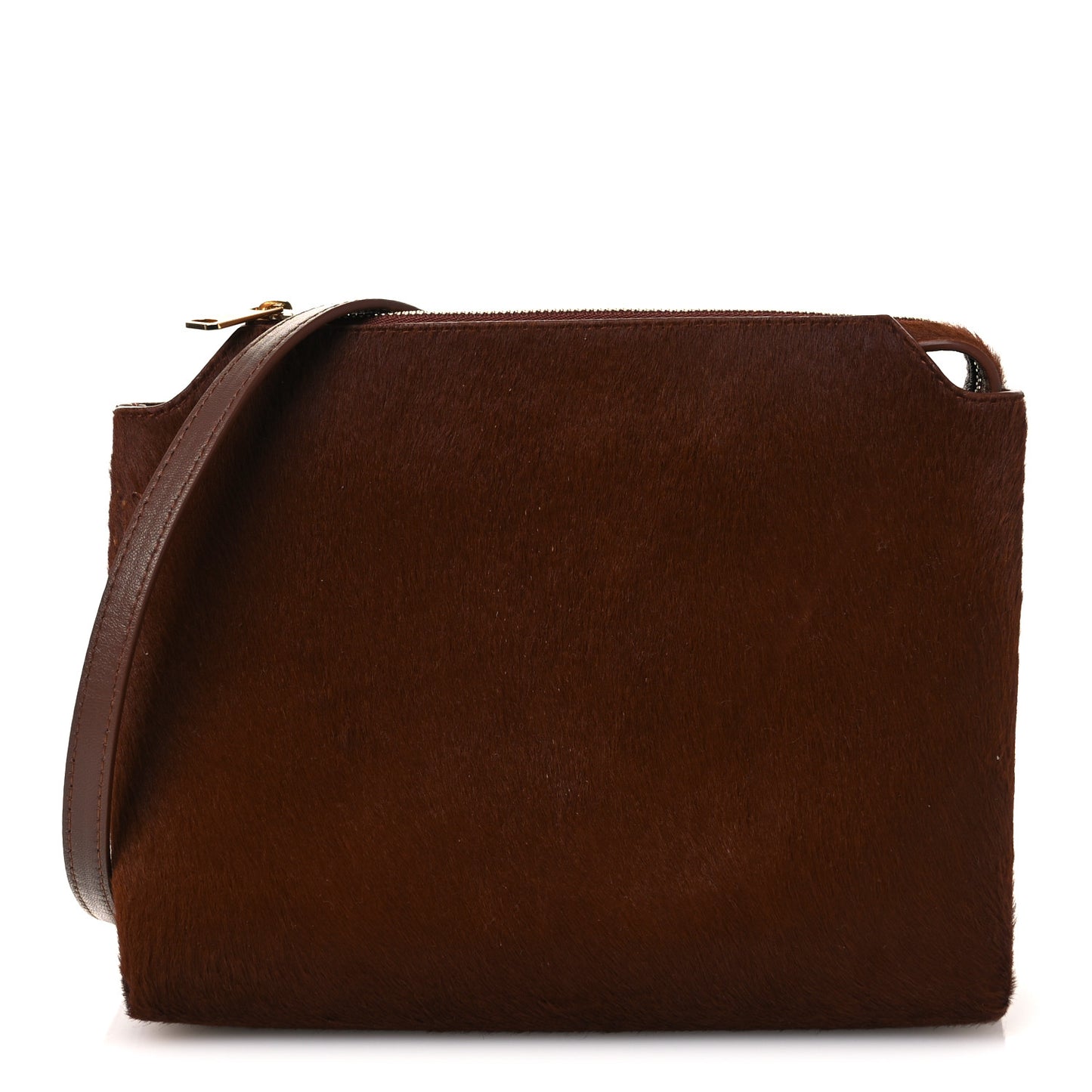 Ponyhair Lina Crossbody Bag Brown