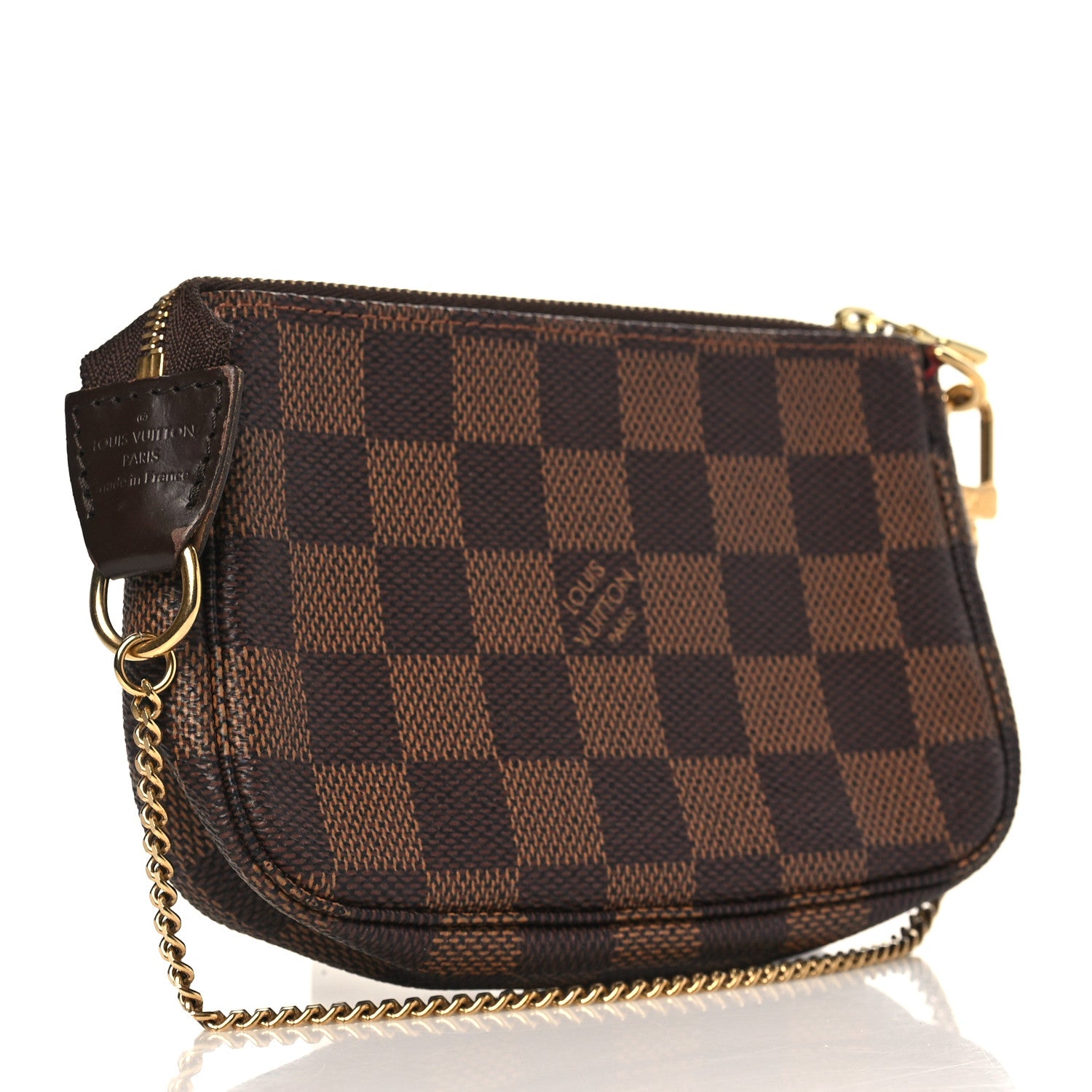 Louis Vuitton Damier Ebene Mini Pochette Accessories 3 of 8